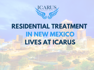 The ABQ skyline shows the concept of Icarus provides licensed inpatient alcohol rehab services for Albuquerque and New Mexico as a whole