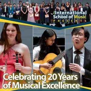 INTERNATIONAL SCHOOL OF MUSIC (ISM) CELEBRATES 20 YEARS OF MUSICAL EXCELLENCE! ISM students to perform at the Kennedy Center Terrace Theater on June 14, 2024!