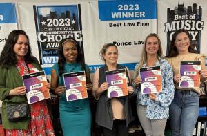 Ponce Law Announces Winners of its 2024 Outstanding Teacher Contest