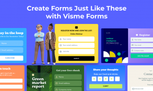 Visme Forms Launched 2024