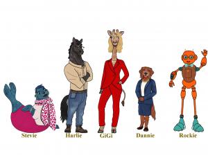 Meet the Winning with Whiskers™ Fable Characters