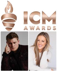 Zachariah Smith (American Idol) and Megan Alexander (Inside Edition) will host the 29th ICM Awards on Wednesday, May 29, 2024 at the Grand Ole Opry House.