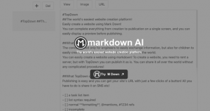markdown AI