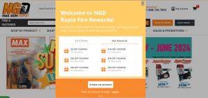 Nail Gun Depot-Rapid Fire Rewards Loyalty Program-Rewards Information