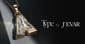 TYPE by J'EVAR Diamond Initial A Product Campaign