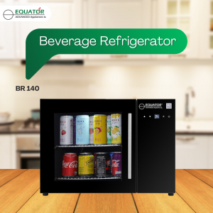 Equator 25in COUNTERTOP Beverage Refrigerator 40 Cans Touch Control 110V