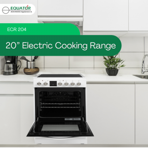 Equator Launches a Compact 4-Burner Electric Cooking Range and Convection Oven