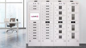 LapSafe® Diplomat™ Pro Smart Locker in office environment