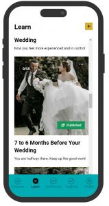 The Wedding Planner App screen shot