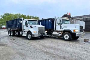 Sourgum trucks side by side