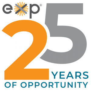 EXP 25th anniversary logo - Celebrating 25 years of opportunity