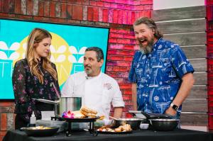 Vibrant Occasions Celebrates Mozzarella-Making Demonstration on THV 11 The Vine and New Cooking With the Kriks Episode