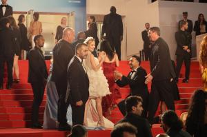 Actress and Model Stefaniya Makarova Stuns Cannes Film Festival with a Surprising Red Carpet Proposal