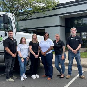  Dr. Megan Franco and the staff from Northern Virginia Food Rescue