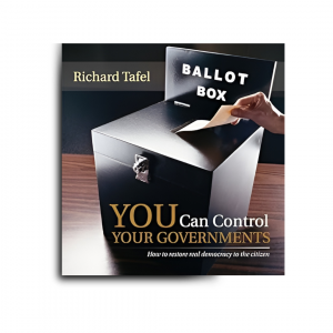 Book Exposes an In-Depth Examination of Real Democracy by Revered Author Richard Tafel