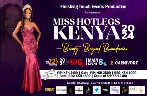 Electrifying Coronation Night of Miss Hotlegs Kenya 2024 Announced