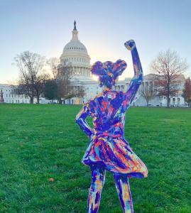 Fearless Girl on The Hill