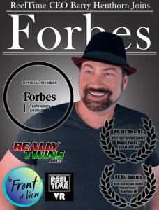 Reeltimes ceo Barry Henthorn joins Forbes Cover