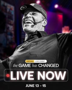 The Game has changed event live now