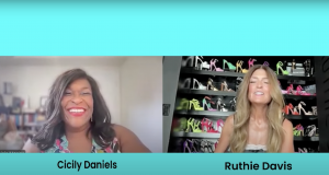 Fashion Reverie Talks Co-Host Cicily Daniels Interviews Shoe Designer Ruthie Davis