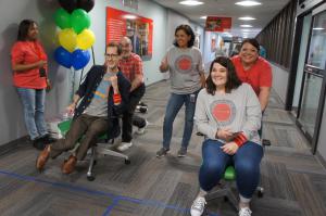 American Fidelity Colleagues Compete in the Office Olympics 2018