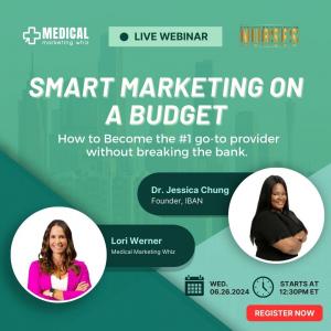 Smart Marketing on a Budget webinar on June 26