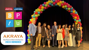 Akraya, Inc. Wins Silicon Valley’s Best Places to Work 2024!
