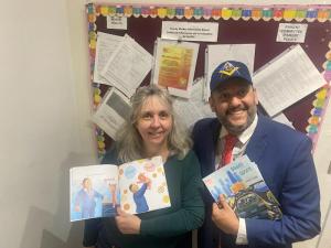 Wilmette Freemasons Generously Donate Member-Authored Books to Enrich Chicago Schools