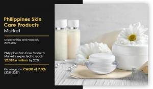 Philippines Skin Care Products Market Size Worth USD 2,018.6 million By 2027