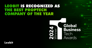 Leobit Is Recognized As the Best Proptech Company of the Year
