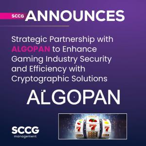 SCCG Announces Strategic Partnership with ALGOPAN to Enhance Gaming Industry Security and Efficiency with Cryptographic Solutions