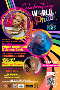 Dollhouse Sessions Live hosted by Prince Derek Doll Celebrates World Pride Month at Prudential North To Shore Festival