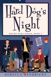 Hard Dog’s Night novel cover, “Hound Dogged” series
