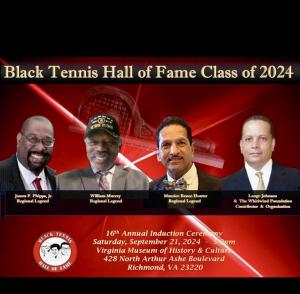Maurice Hunter Tennis Legend,  Black Tennis Hall Of Fame Induction Date Is Set
