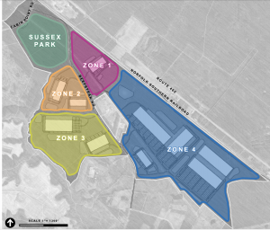 Map of property zones