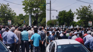 On June 20, Health Ministry retirees gathered in Tehran to protest the regime’s anti-human and plundering policies. They chanted slogans demanding the resignation of incompetent officials, reflecting their frustration with the economic and social issues.