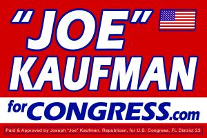 Joe Kaufman for Congress Logo