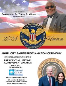 Angel City Salute Honors Notable People with the President’s Volunteer Service Lifetime Achievement Honorees