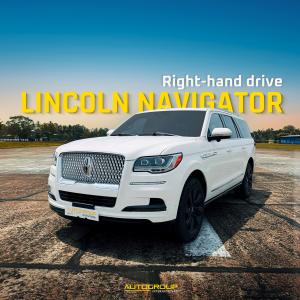 Right Hand Drive 2024 Lincoln Navigator L by Autogroup International – The Ultimate Luxury 7-8 seat American SUV