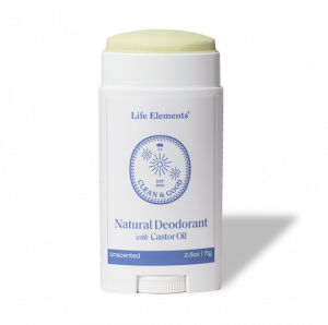 Life Elements Natural Deodorant with Castor Oil
