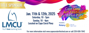 40th Annual Cape Coral Art Festival & Market Place: Call for Artist Applications