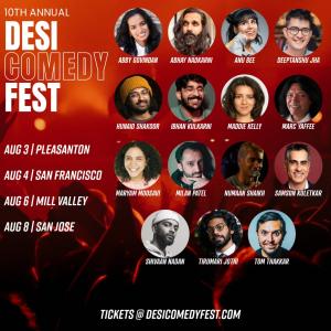 Desi Comedy Fest Celebrates 10 Years of Laughter, Legacy, and Leading the Way for South Asian Comedy
