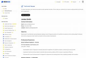 AI-Driven Resumes and Career Exploration Now Available in Interviews Chat