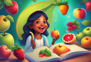 Alina Keys Launches “Funny Fruits” Coloring Book for Kids Ages 4-8