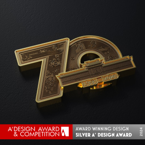 Heu 70th Anniversary by Li Tiebin Wins Silver in A’ Graphics, Illustration and Visual Communication Design Award