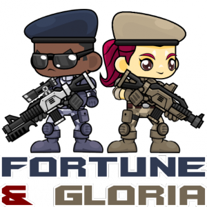 Fortune & Gloria Character Logo