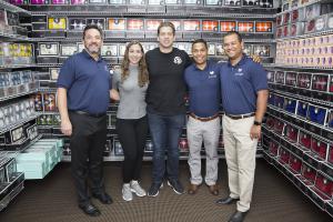 Ed Castillo, VP, Partner Success, Lovingly; Ashley Black and Ryan Black, Marketing Guru and Marketing Director, Jet Fresh; Joe Vega, Ken Garland, Co-Founders, Lovingly
