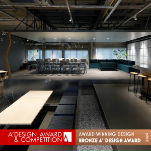 Nttdata Xam Technologies Osaka by Hisashi Seike Wins Bronze in A’ Interior Design Awards