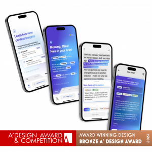 Wel AI by Ruoyong Hong and Qian Wan Wins Bronze in A’ Mobile Technology Awards