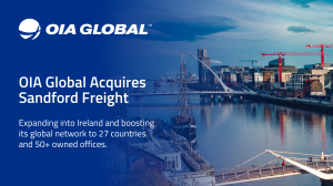 OIA Global acquires Sandford Freight
